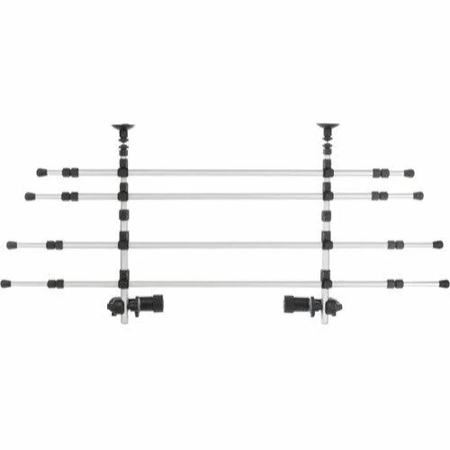 Trixie Hundegitter fürs Auto, Breite: 113–180 cm, Höhe: 46–60 cm – Silber/Schwarz