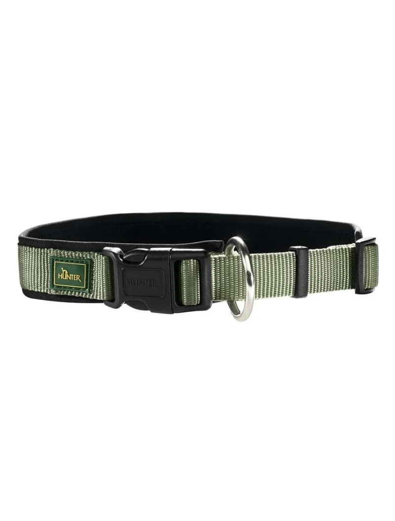 Hunter Neoprene Plus-Halsband – Olivgrün