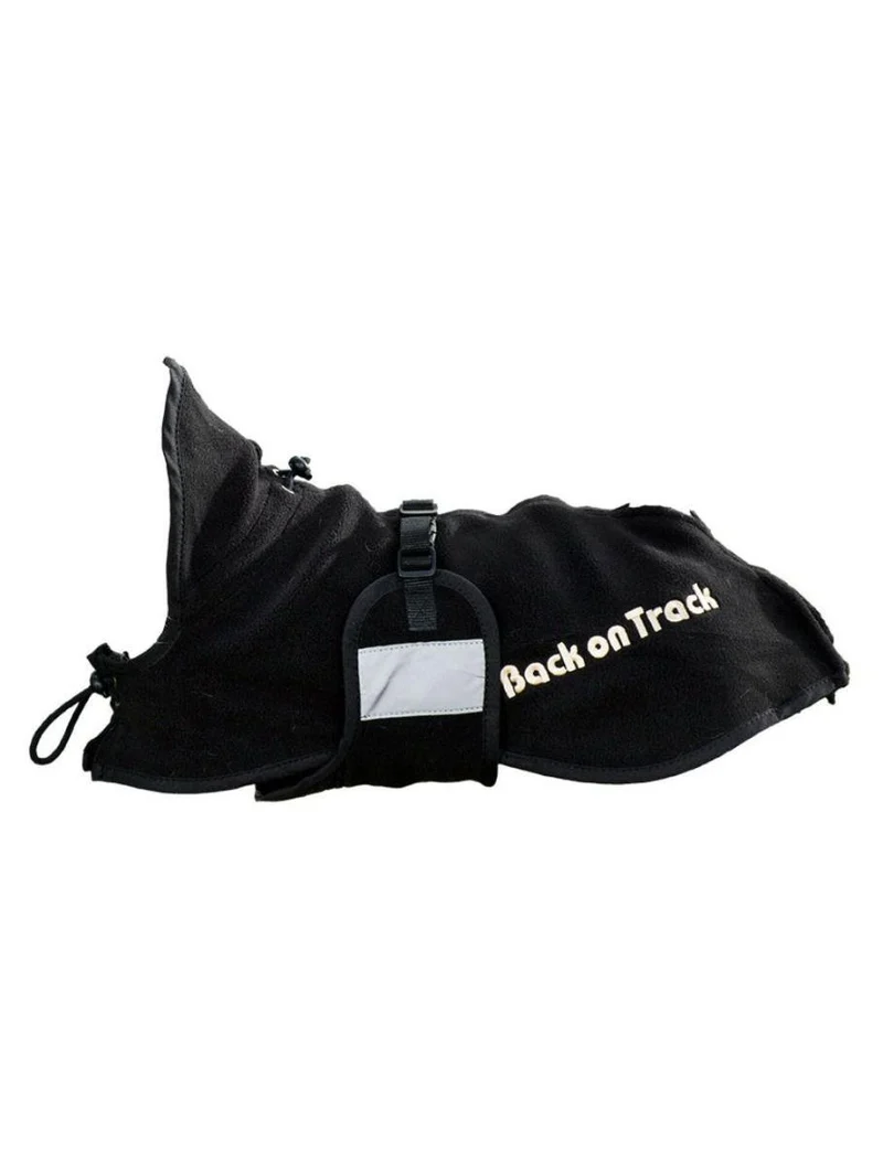 Back on Track Fleecedecke – Schwarz