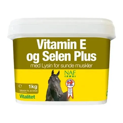 NAF Vitamin E und Selen Plus – Muskeln – 2,5 kg