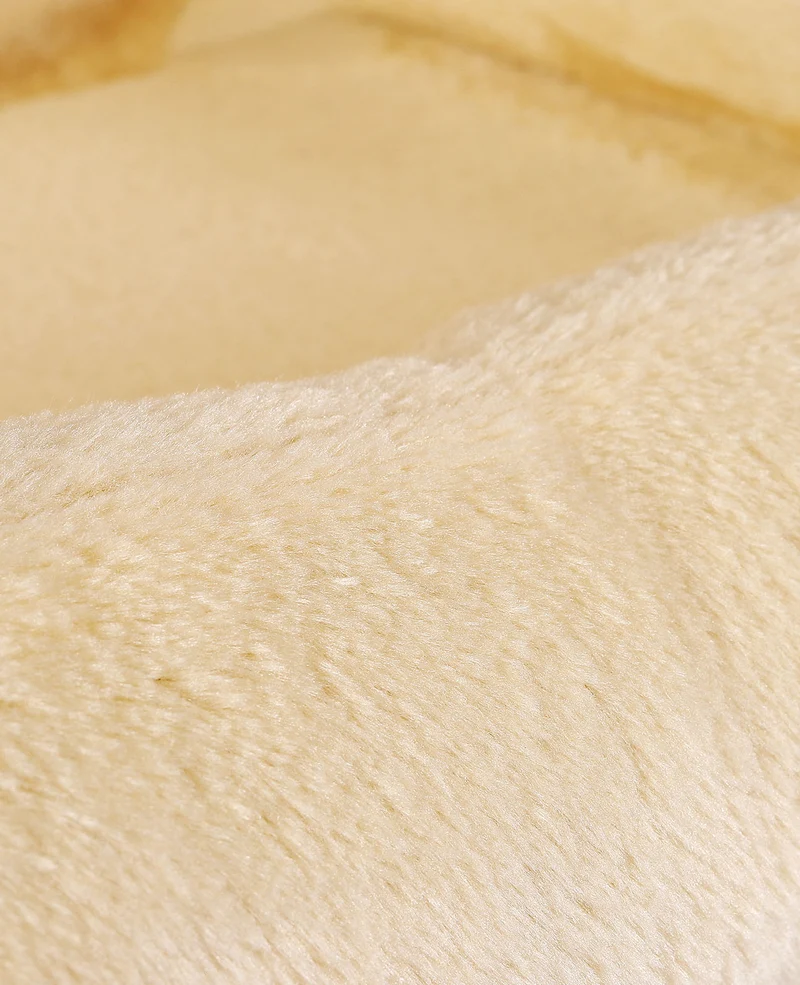 Katzenheizungsliege aus Plüsch