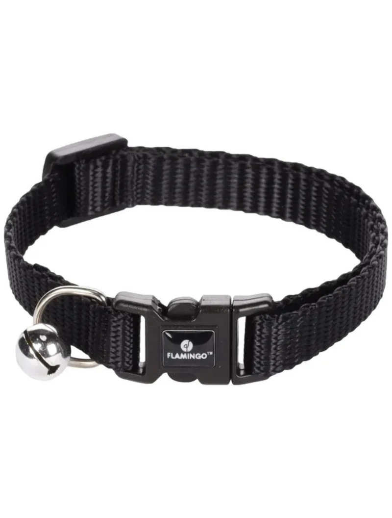 Flamingo Katzenhalsband Ziggi - Schwarz