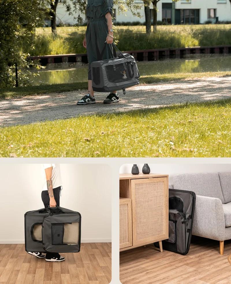 Faltbare Katzentransportbox