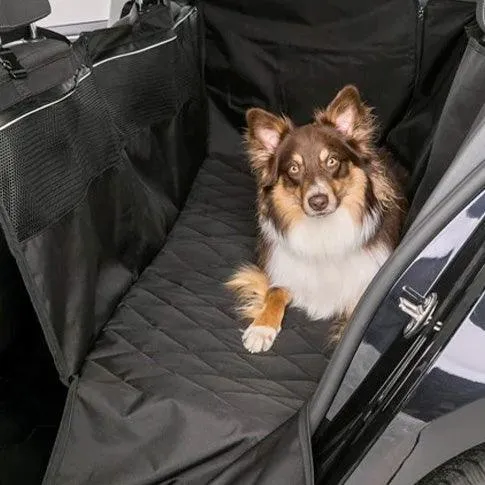 Trixie Hundedecke für die Rückbank - 1,55 x 1,30 m - Schwarz