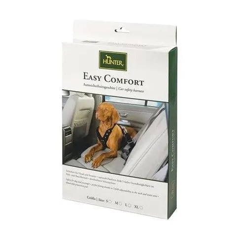 Hunter Sicherheitsgurt – „Easy Comfort“ – Schwarz