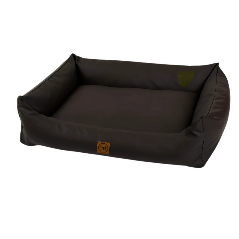 Bezug - Jagdlich Leder für Hundebetten von Traumhund®