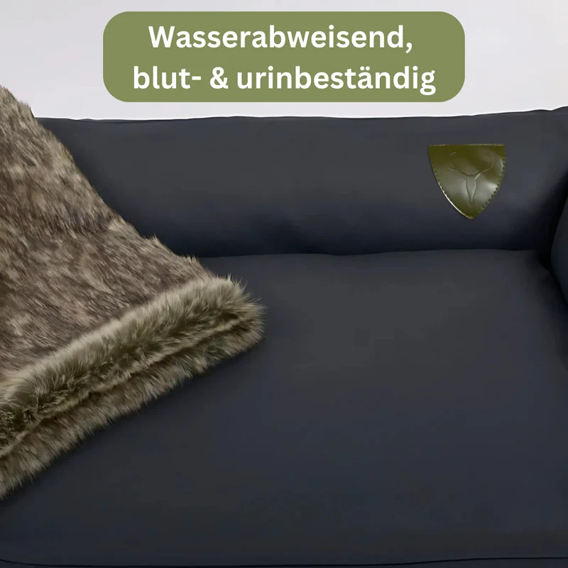 Bezug - Jagdlich Leder für Hundebetten von Traumhund®