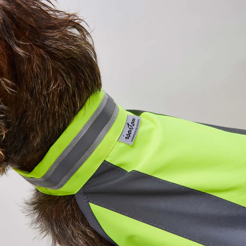 Hundewarnweste Neongelb