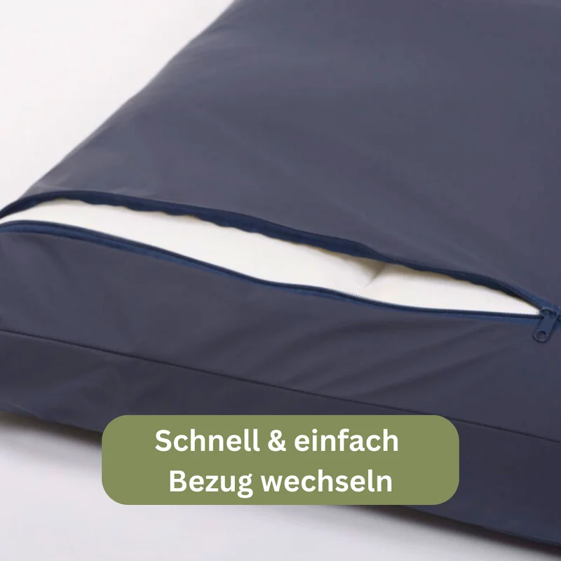 Inkontinenz-Bezug für Einlegekissen von Hundebetten - Traumhund® Med