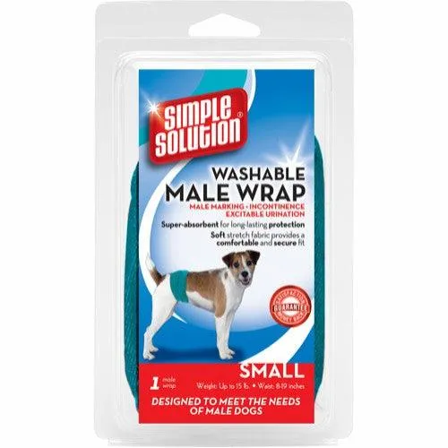 Simple Solution Waschbares Bauchband für Rüden - S