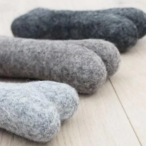 Wooldot Toy Dog Bones – Kastanienbraun