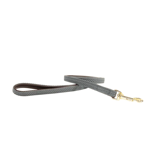 Kentucky Geflochtene Nylon-Hundeleine - Grau