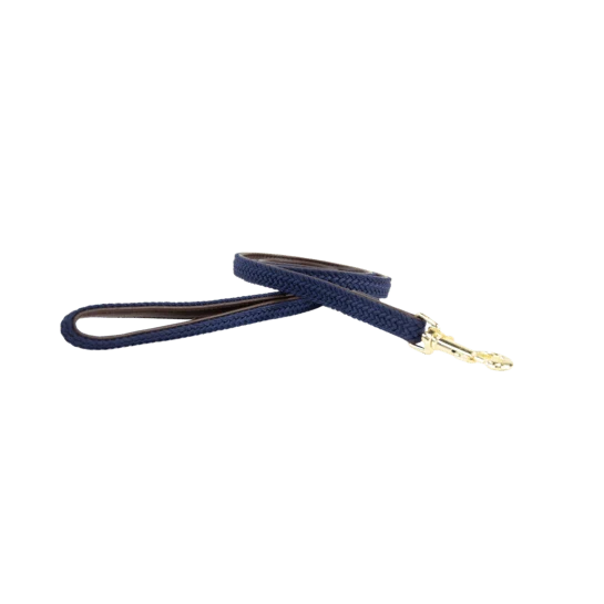 Kentucky Geflochtene Nylon-Hundeleine - Navy