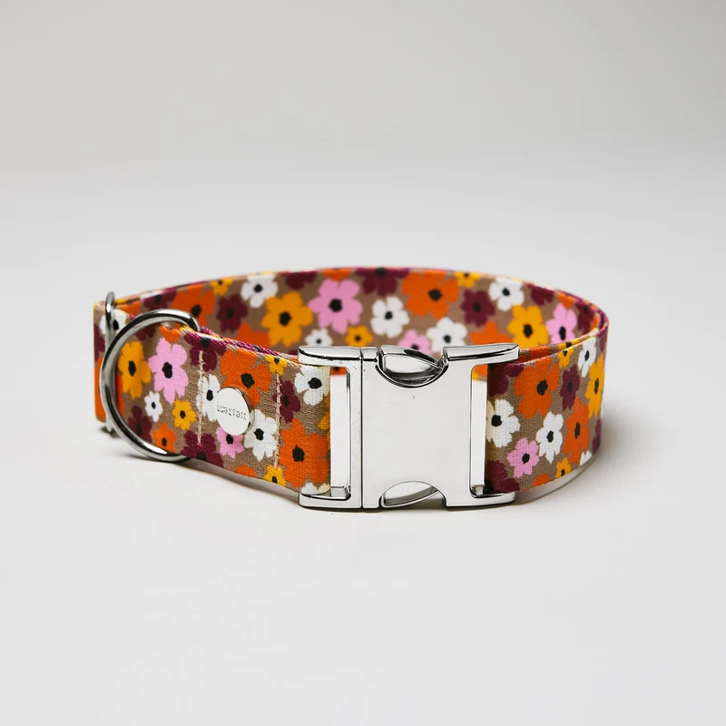 Welpenhalsband BLUMENMEER