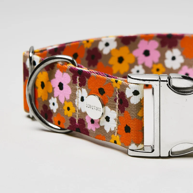 Welpenhalsband BLUMENMEER