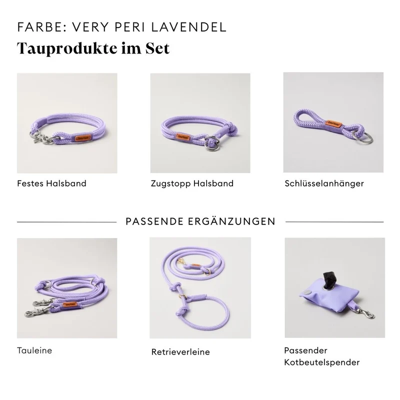 Tauleine Very Peri LAVENDEL, 190 cm (Standard)