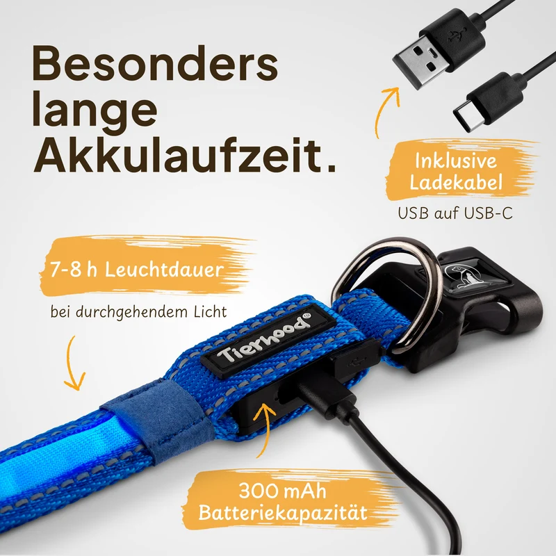 Leuchthalsband LED