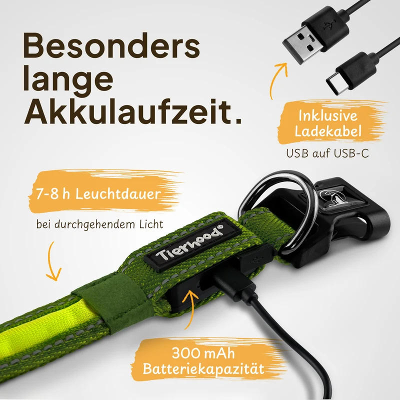 Leuchthalsband LED