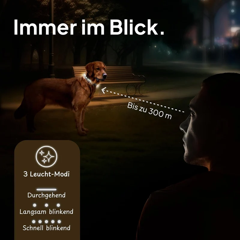 Leuchthalsband LED