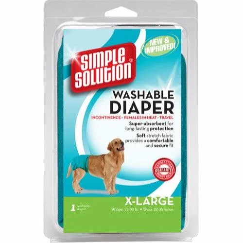 Simple Solution Waschbare Windel für Hündinnen - XL
