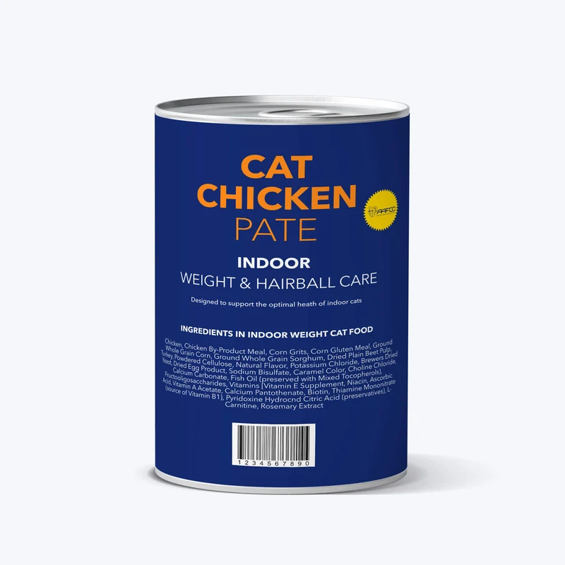 Cat chicken pate canned wet food