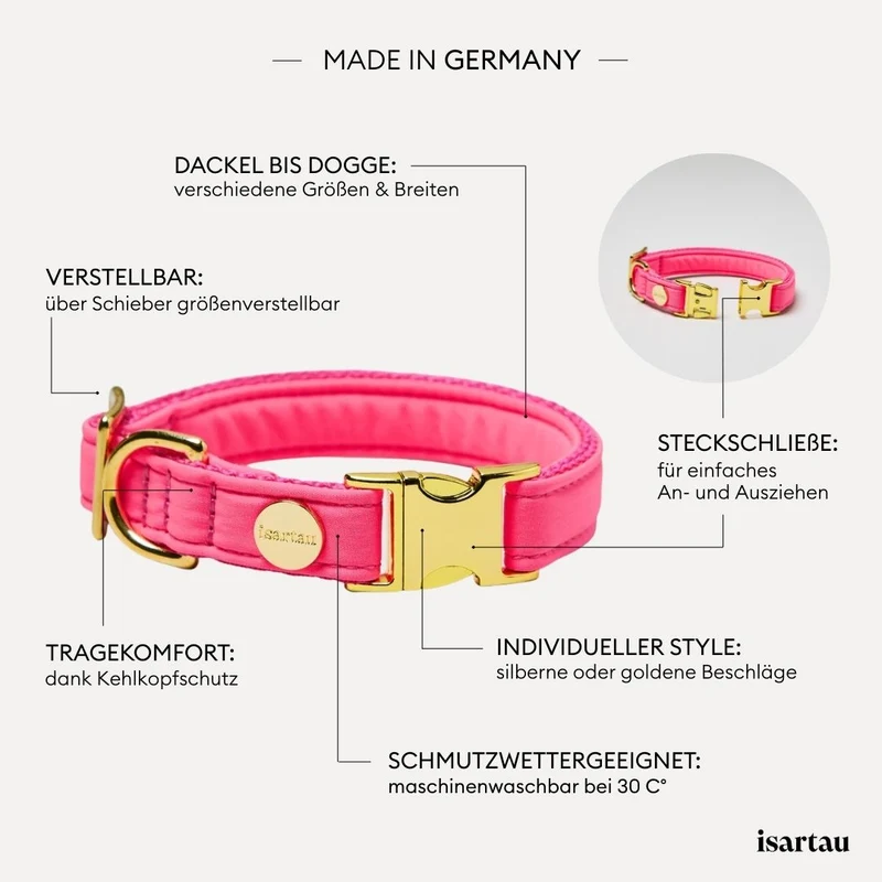 Welpenhalsband Softie NEONPINK