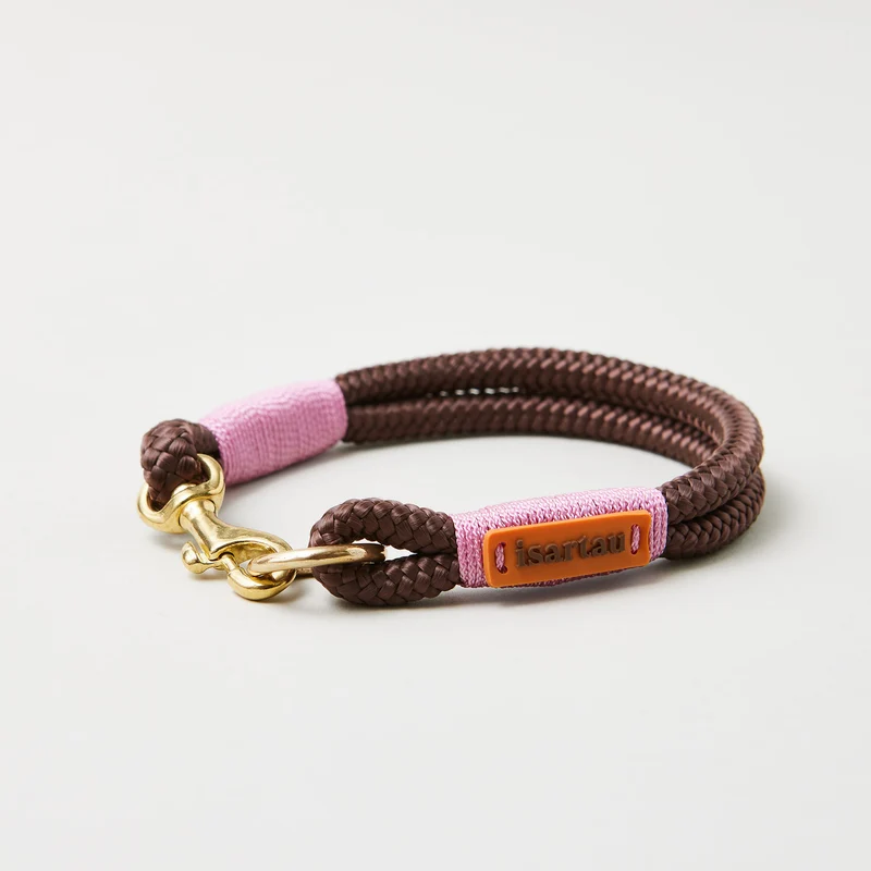 Festes Halsband Classy Chestnut ROSE
