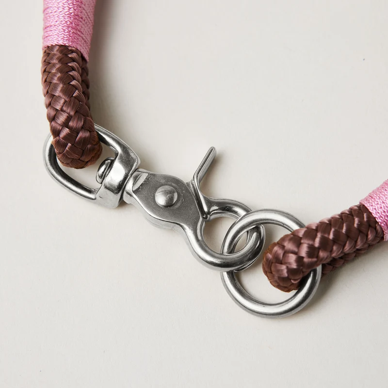 Festes Halsband Classy Chestnut ROSE