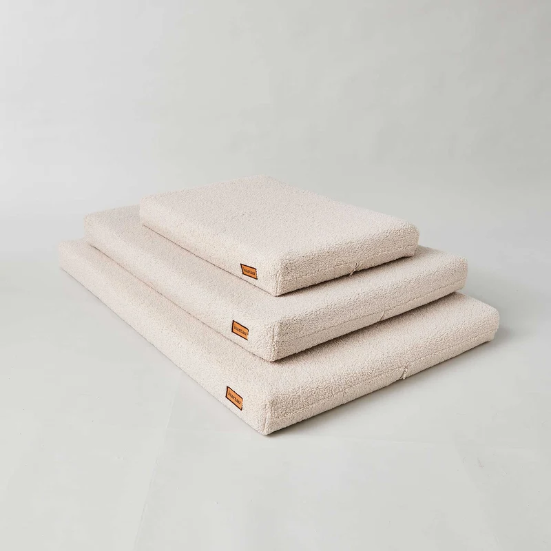 Hundematte eckig, Ortho, Teddy SAND