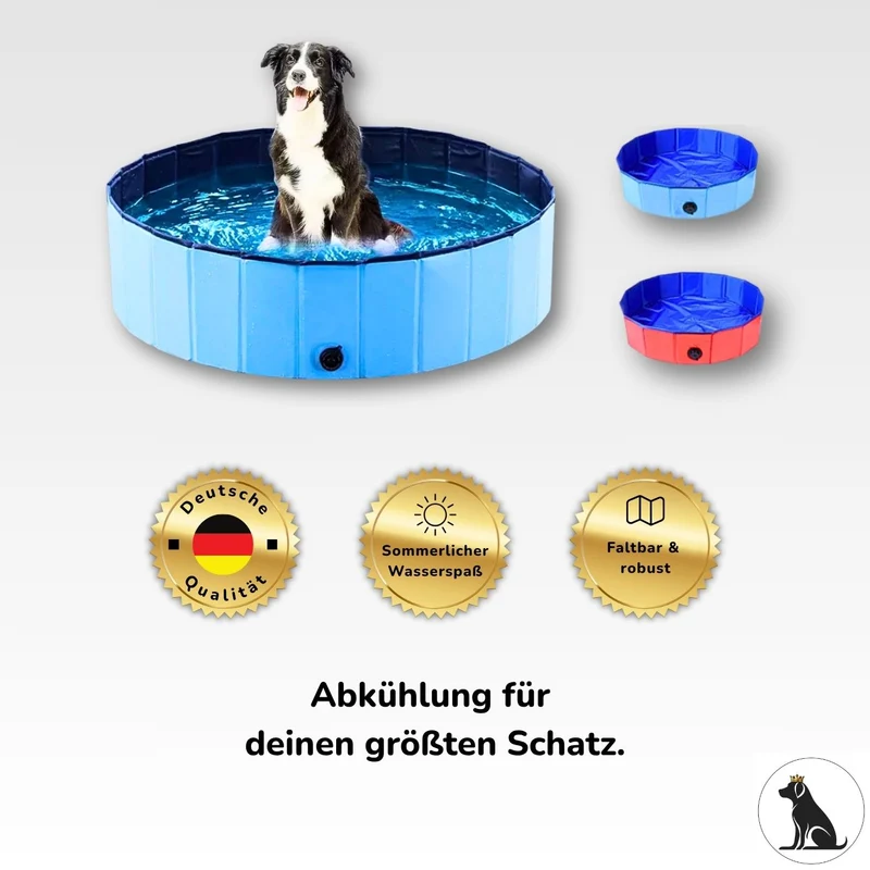 Hundepool XXL „Splash & Play“ – HUNDESCHATZ™