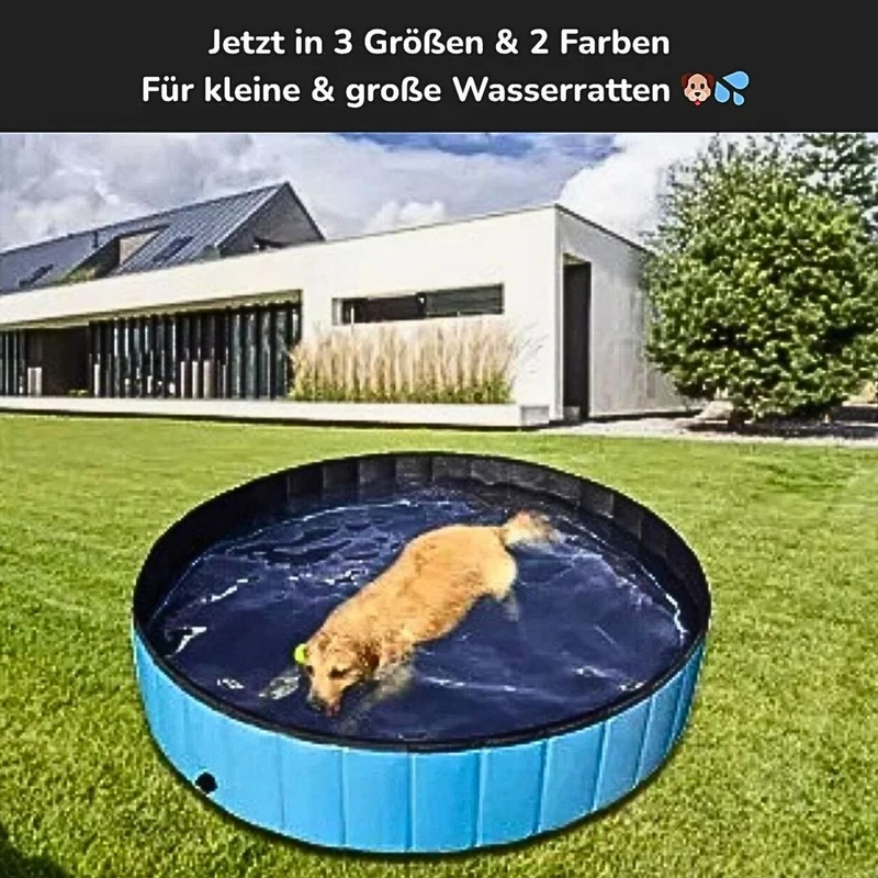 Hundepool XXL „Splash & Play“ – HUNDESCHATZ™