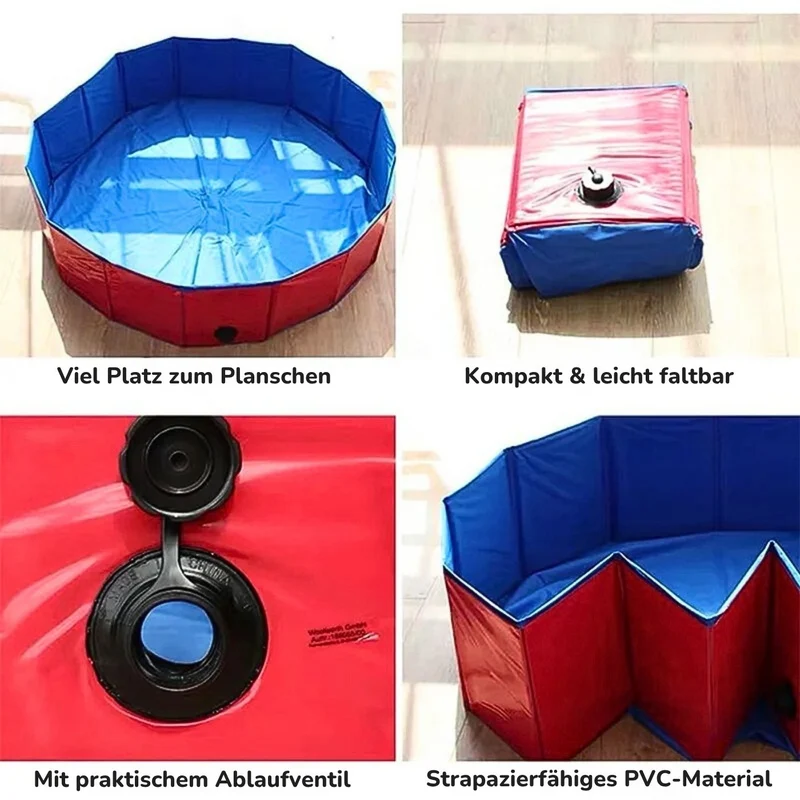 Hundepool XXL „Splash & Play“ – HUNDESCHATZ™