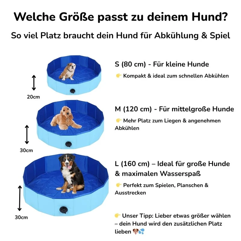 Hundepool XXL „Splash & Play“ – HUNDESCHATZ™