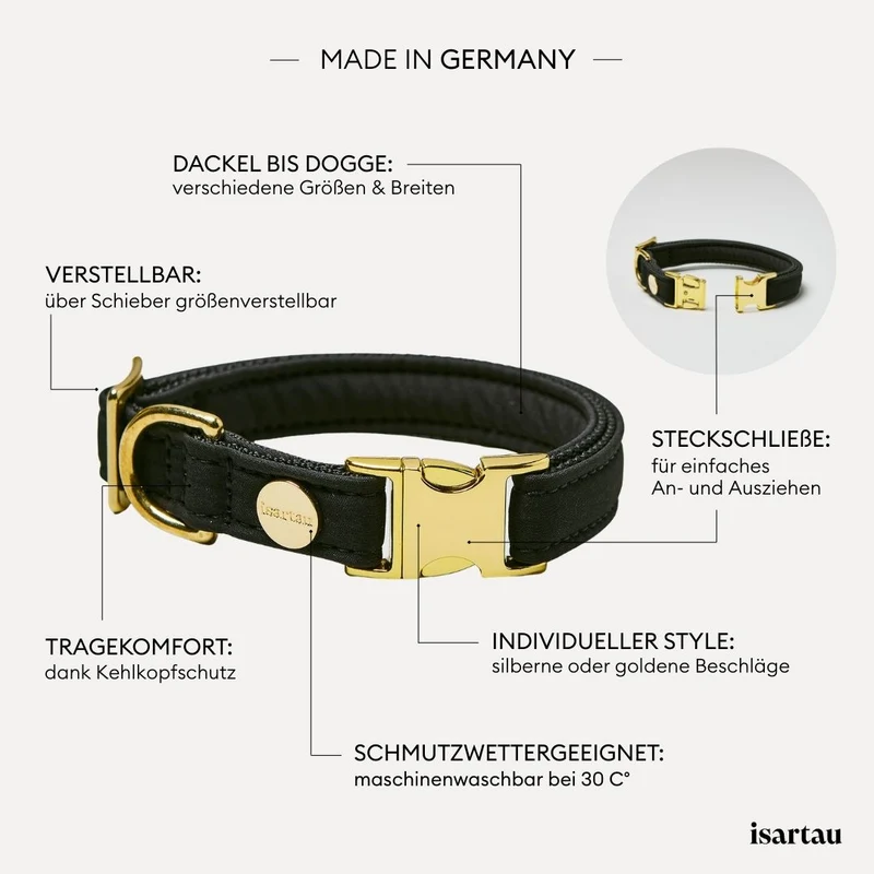 Halsband Softie SCHWARZ