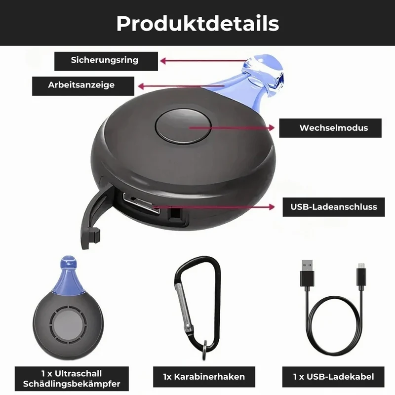 Floh- & Zeckenhalsband „Protecto“ – HUNDESCHATZ™