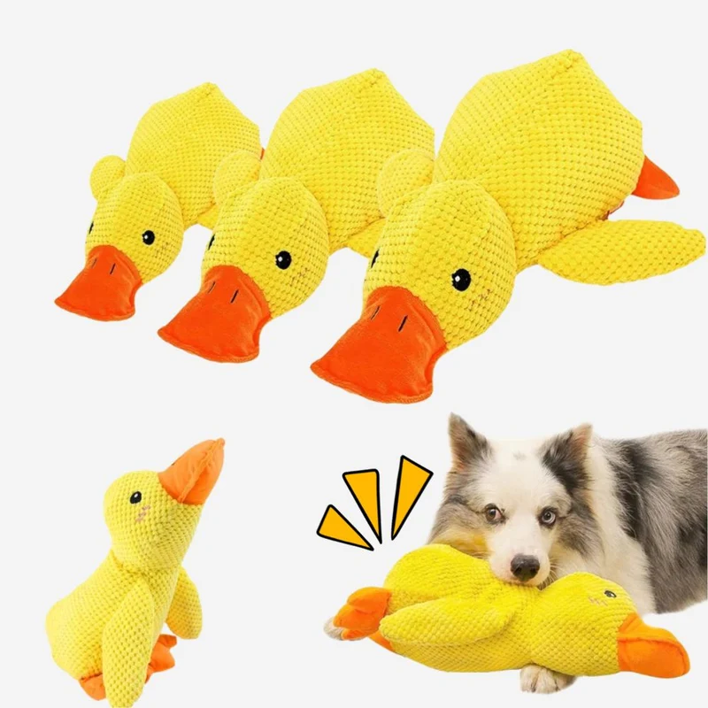 Hundespielzeug „Quietschente“ – HUNDESCHATZ™