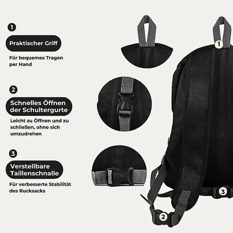 Hunderucksack „Outdoor“ – HUNDESCHATZ™