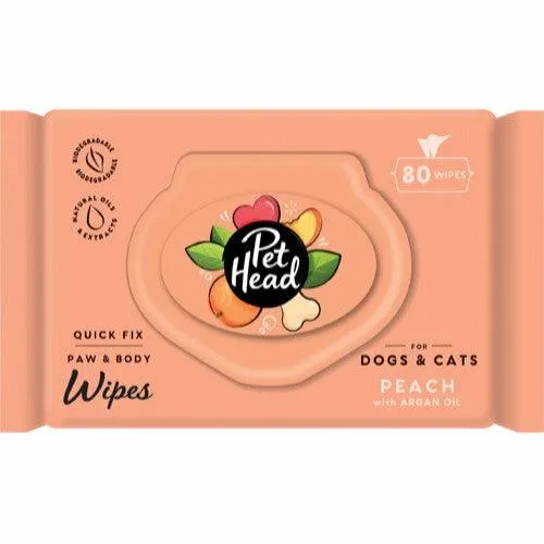 Pet Head Quick Fix Wipes 80 Stk.