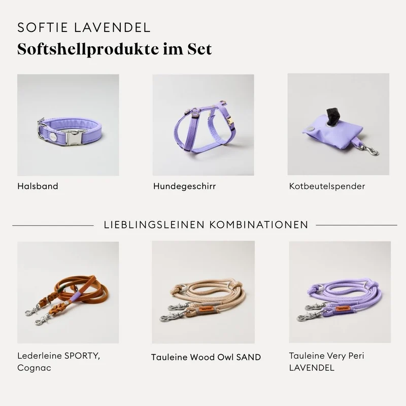 Kotbeutelspender Softie LAVENDEL