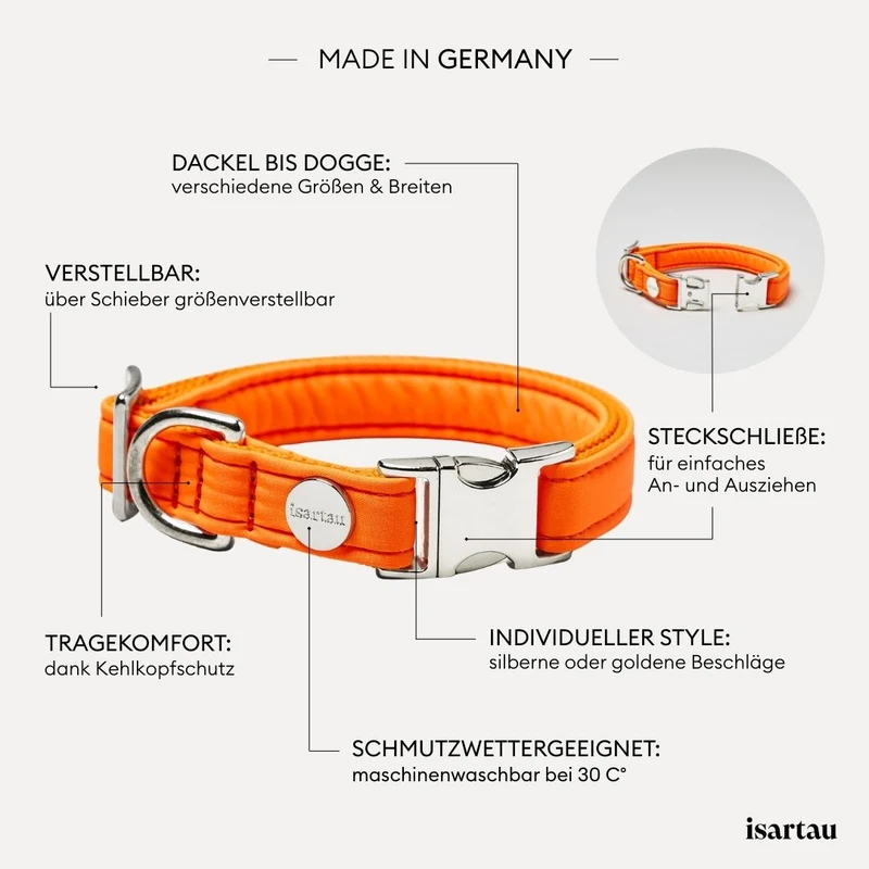Welpenhalsband Softie NEONORANGE