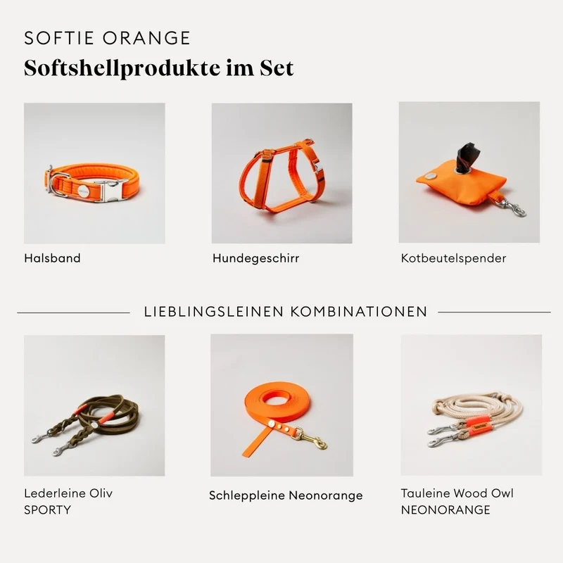 Kotbeutelspender Softie NEONORANGE