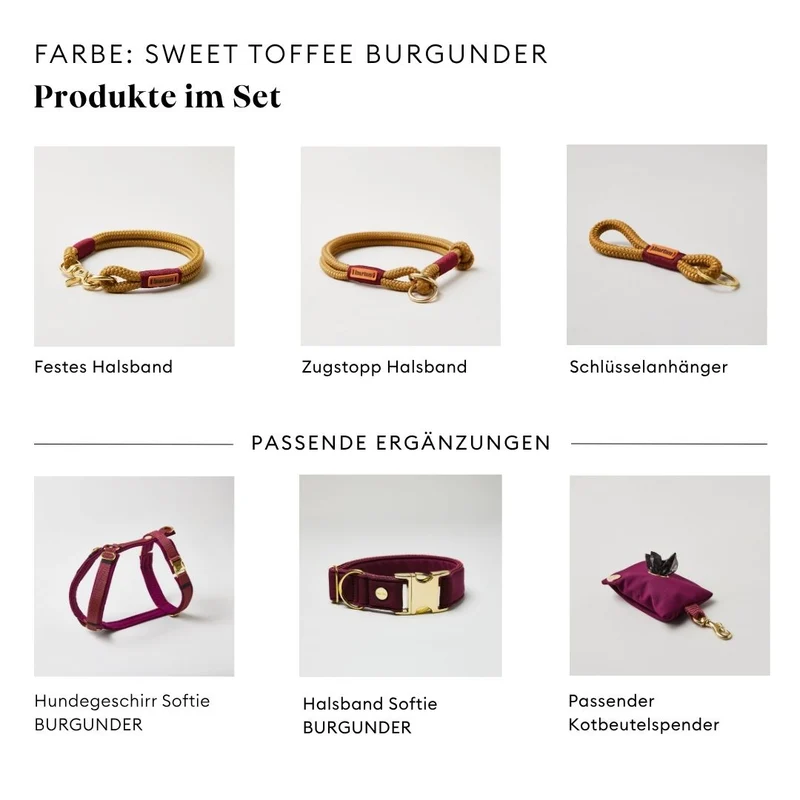 Tauleine Sweet Toffee BURGUNDER, 190 cm (Standard)
