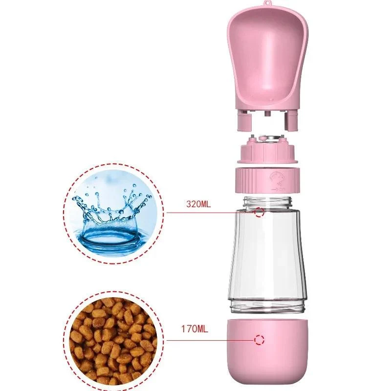 2in1 Hundetrinkflasche „TravelBottle“ – HUNDESCHATZ™