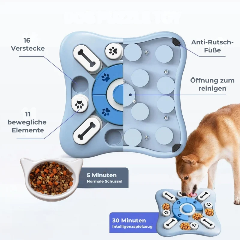 Intelligenzspielzeug für Hunde „CleverSnack“ – HUNDESCHATZ™