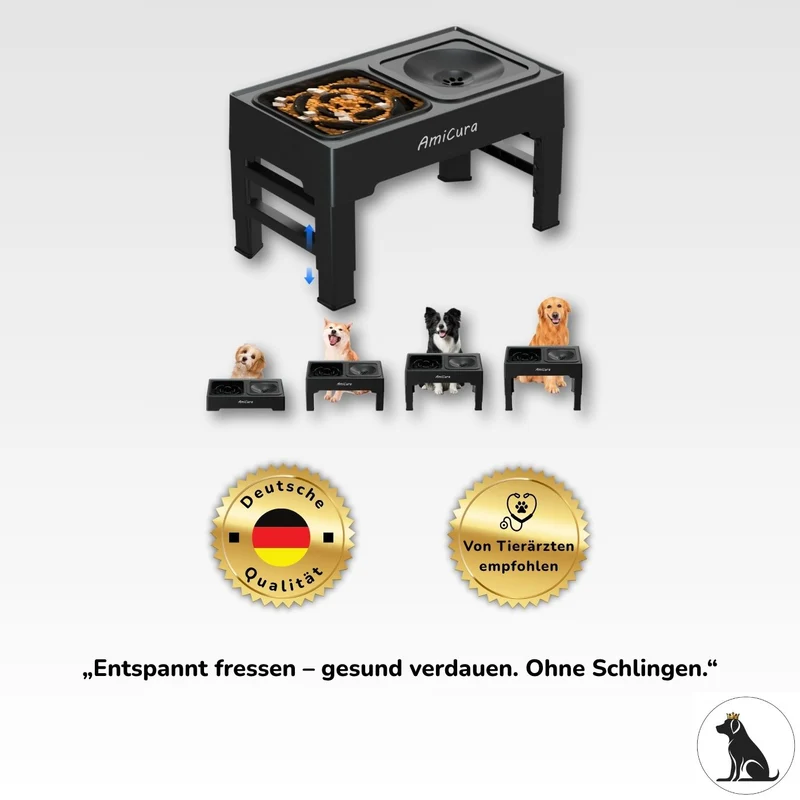 Anti Schling Hundenapf "AmiCura" – HUNDESCHATZ™