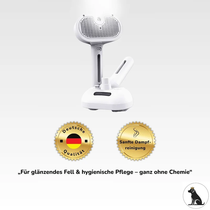 Hundebürste „SteamGroom Pro“ – HUNDESCHATZ™