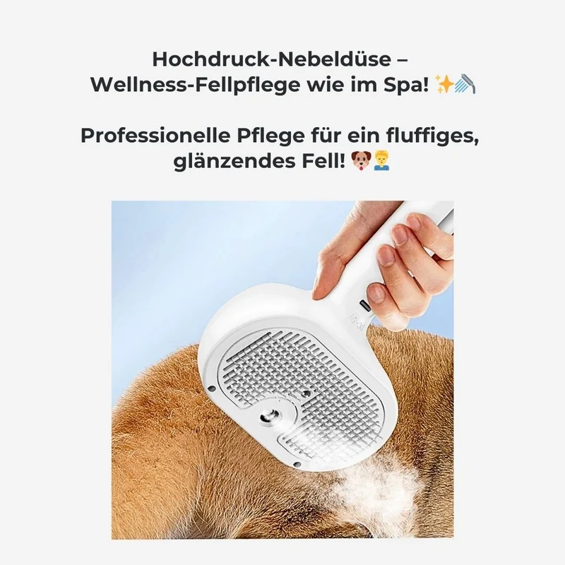 Hundebürste „SteamGroom Pro“ – HUNDESCHATZ™