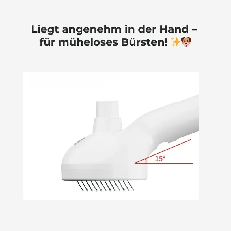 Hundebürste „SteamGroom Pro“ – HUNDESCHATZ™