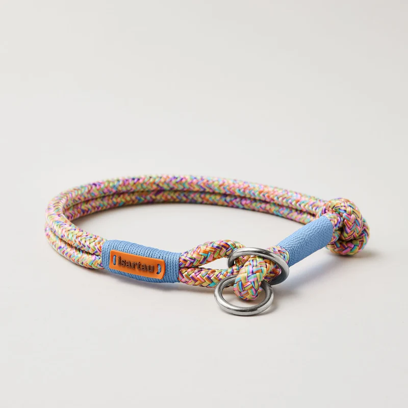 Zugstopp-Halsband Easy Summer HELLBLAU