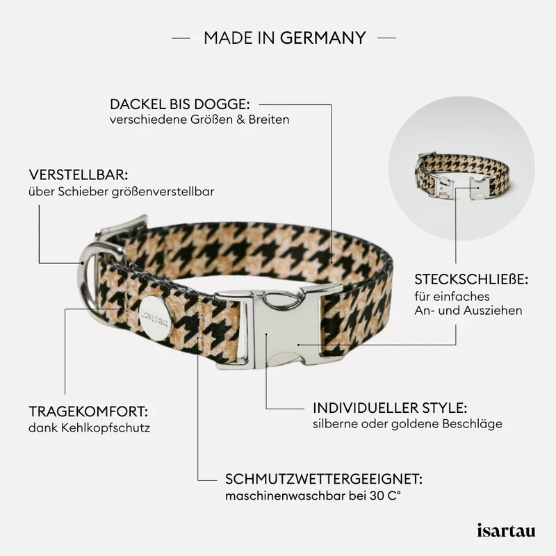 Designerhalsband STADTGEFLÜSTER